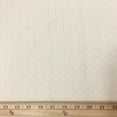 thumbnail image 2 of Scuba Knit Fabric Neoprene Embossed Polyester Spandex 58'' Wide BTY (Pin) (Off White), 2 of 2