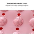 thumbnail image 3 of Yuarrent Estera de baño antibacteriana resistente al moho para un baño limpio e higiénico con mango resistente cubierto Juegos de accesorios de baño rosa 80cm * 80cm, 3 of 6