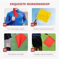 thumbnail image 3 of 4pcs Referee Flags Flags Signal Flags Hand Waving Flags for Competition, 3 of 9
