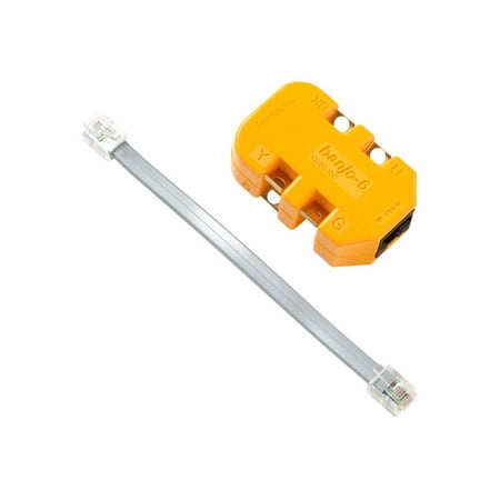 Fluke Networks 6-wire in-Line Modular Adapter - Modular adapter