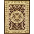 thumbnail image 1 of Unique Loom Versailles Medallion Floral Rug 9' x 12' Rectangle Brown/Ivory, 1 of 4