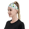 thumbnail image 5 of Uemuo Pineapple Printed Sports Headbands for Men Women,Moisture Wicking Workout Headband, Sweatband Headbands,Non-slip Workout Gym Yoga Headband, 5 of 9