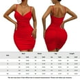 thumbnail image 2 of Robe Mini Dos Nu pour Femmes Robe Courte Sans Manches Ajustée Tenue de Vacances, 2 of 7