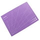 thumbnail image 1 of Tablero de Corte de Antideslizante de Tamaño A5 Tablero de Corte Impreso Tablero de Línea de Rejilla para DIY Craft Scrapbooking Púrpura Macarena Estera de corte, 1 of 5