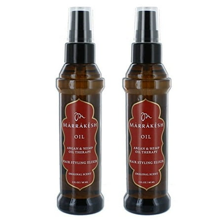 Marrakesh Oil Hair Styling Elixir, 2 Oz (Pack of 2 ...
