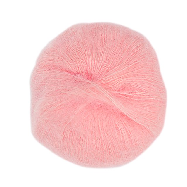Bearachild Hilo de tejer de ganchillo de 26g, hilo de tejer para manualidades DIY para el hogar, hilo de ganchillo, hilo de tejer a mano Tela de costura y artesanía Rosa claro