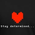 thumbnail image 3 of CafePress - Stay Determined Undertale Men's Deluxe T Shirt - Mens Tri-blend T-Shirt, 3 of 4
