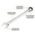 thumbnail image 3 of 19mm Comb. Ratcheting Wrench, 3 of 8