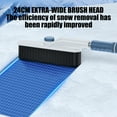 thumbnail image 5 of Snow Brush, Ice Scraper, Car Snow Shovel, Retractable Aluminum Alloy, 360° Rotating Head, Extendable Handle for SUVs Trucks, 5 of 6