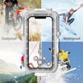 thumbnail image 4 of PULUZ PU9113W Diving Waterproof Phone Case Dust-Proof Shock-Proof Phone Housing, 4 of 8