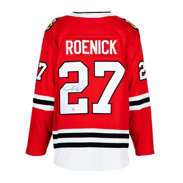 Jeremy Roenick Autographed Chicago Hockey Fan Replica Jersey