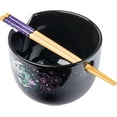 thumbnail image 6 of Silver Buffalo Disney Nightmare Before Christmas Starry Night Jack Skellington Ceramic Ramen Noodle Rice Bowl with Chopsticks, Microwave Safe, 20 Ounces, 6 of 8