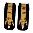 thumbnail image 2 of Dualoai Chicken Feet Socks Ankle Socks for Wedding Birthday Gift Anniversary Accessories Black Yellow, 2 of 9