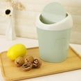 thumbnail image 3 of Mfigree Kitchen Living Room Trash Can ,Mini Trash Can with Lid Removable Small Garbage Can, Tiny Plastic Trash Bin, Counter Garbage Lint Bin for Bathroom,Office,Kitchen,Desk, 3 of 3