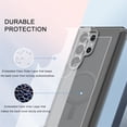 thumbnail image 2 of ELEHOLD Magnetic for Samsung Galaxy S24 Ultra Case,Transparent Clear Back Compatible with Mag Safe Shockproof Bumper Anti-Scratch Slim Cover for Samsung Galaxy S24 Ultra,Grey, 2 of 7