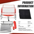 thumbnail image 4 of Mulaxen Volleyball Bounce Back Net Stable Portable Volleyball Rebounder with Iron Pipe Multifunctional Training Supplies Height Adjustable Practice Net for Backyard Beach Garden efficient, 4 of 8