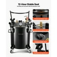 thumbnail image 5 of VEVOR Pressure Pot Paint Tank, 5.3 Gal/20 L Heavy Duty Steel Air Tool Pressure Pot, Spray Paint Pressures Pots with Three Quick-Connect Couplers for Home Use, DIY, Art Creations, Large-Diameter Tank, 5 of 10