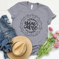 thumbnail image 4 of Love in Faith | You Are Short Sleeve | Heather Storm | Christian T-Shirts for Women | Faith Based Apparel |Christian Gifts, 4 of 8