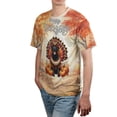 thumbnail image 4 of Happy Thanksgiving Labrador Retriever Turkey Costume Pumpkins Autumn Leaves All Over Print 3D Shirt Unisex Merch Lab Dog Lover Gifts - 13014, 4 of 6