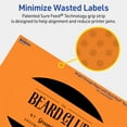 thumbnail image 5 of Avery Printable Oval Labels, Bright Orange, 4" x 6", 160ct, 5 of 11