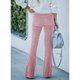 thumbnail image 5 of Pantalones Acampanados, Mujer Slim Fit Pantalones Cintura Alta Cremallera Oculta Color Puro Para Dama Para Otoño ANGGREK Otros, 5 of 6