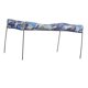 thumbnail image 2 of Toldo plegable Toldo Oxford Carro de Refugio Carro de jardín Sombrilla camuflaje Baoblaze Bolsillo trasero del carro, 2 of 8