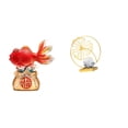 thumbnail image 1 of Estatua De Hoja De Pez De Feng Shui Chino, Figura De Hierro, Decoración De Escritorio, Regalo De Año Nuevo, Escultura De Adorno Coleccionable De Koi De Buena Suerte Para Entrada, Oficina,, 1 of 8