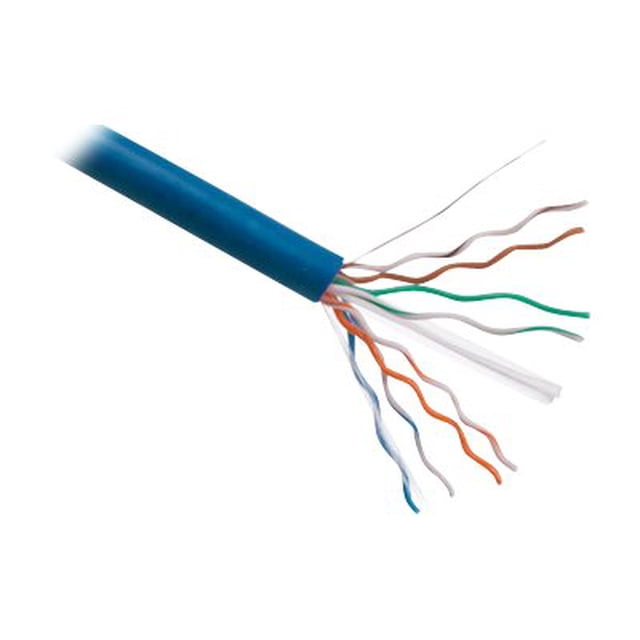 Axiom - Bulk cable - 1000 ft - UTP - CAT 6a - IEEE 802.3an - stranded - blue