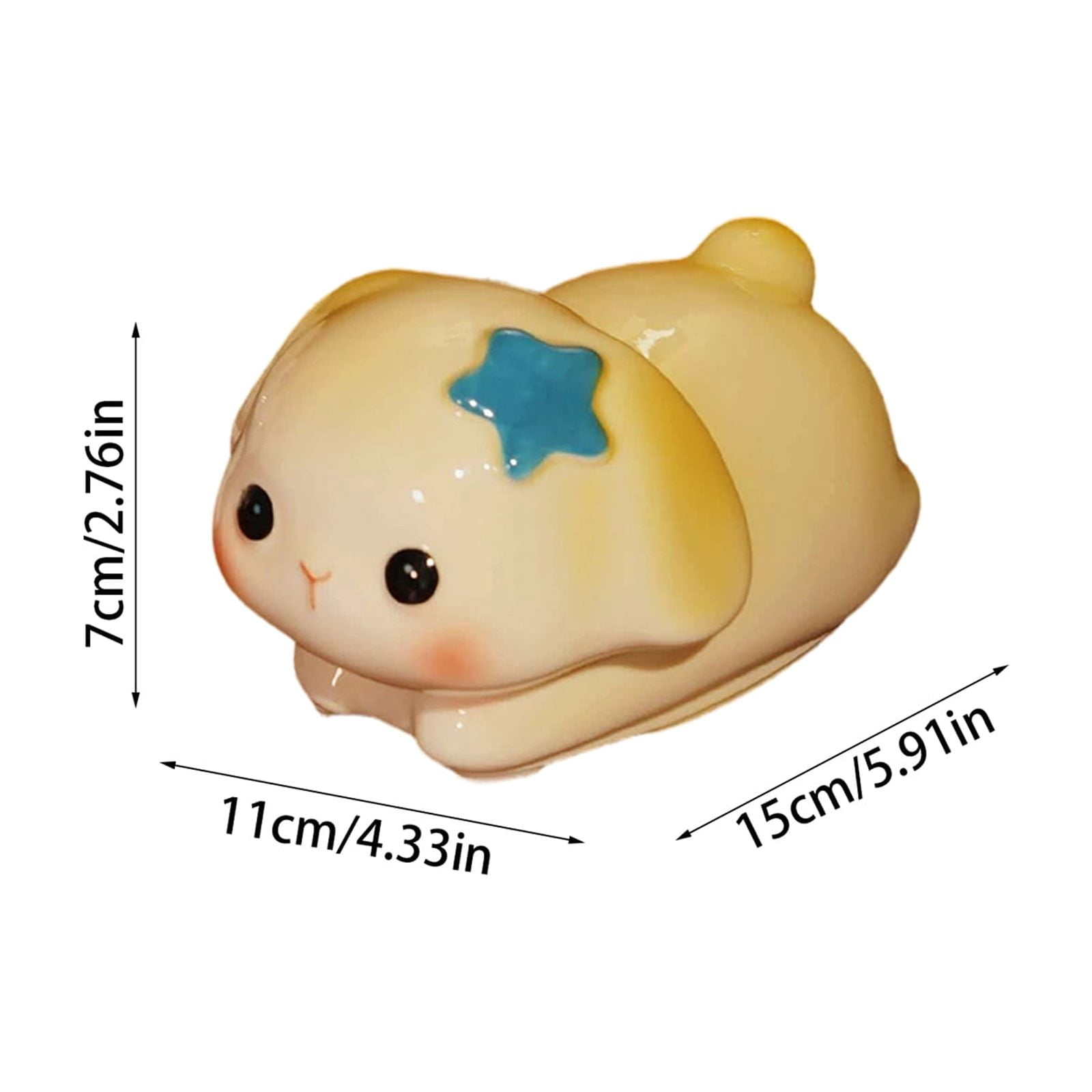 LED Lying Flat Cat Night Light, 3 Level Dimmable Nursery Nightlight,Cute Lamps Silicone Squishy Light Up Cat,Rechargeable Bedside Touch Lamp for Breastfeeding Toddler Baby Kids Decor