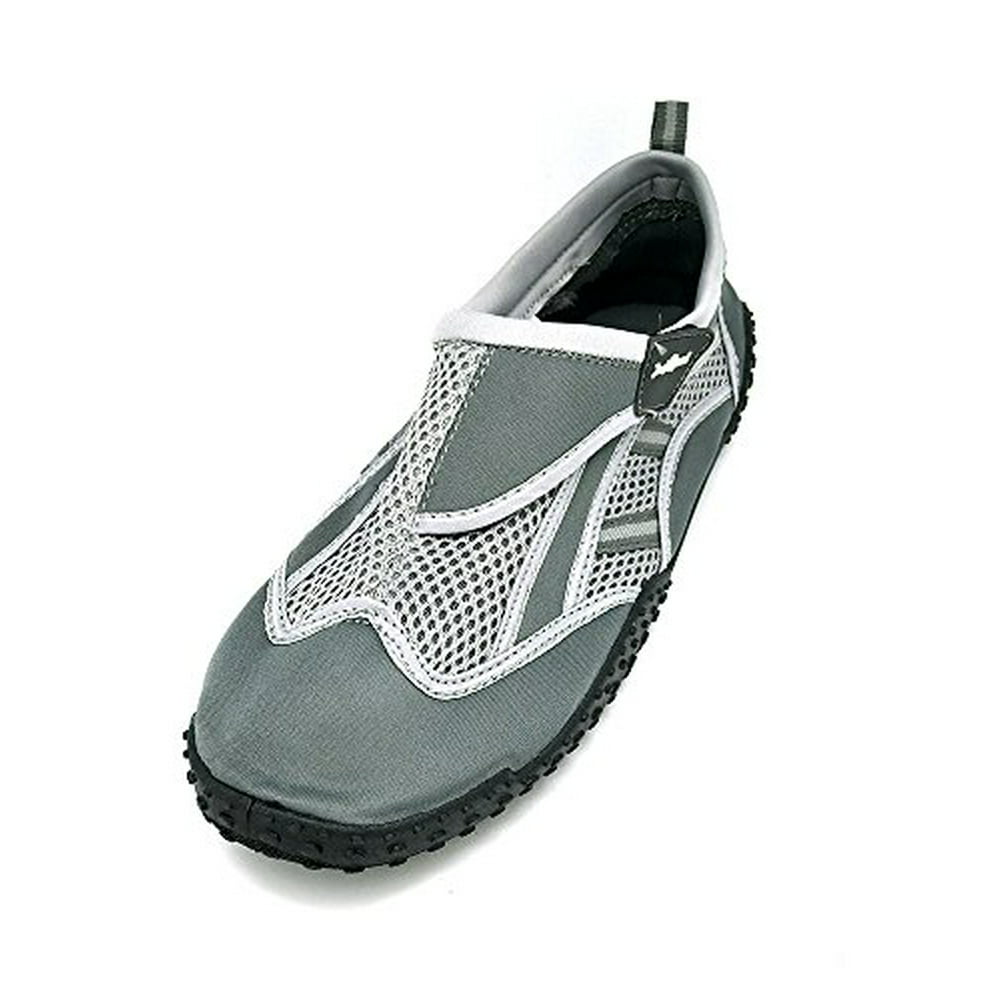 Just Speed - Just Speed Big Size Mens Aqua Shoes (13, Dark Grey ...