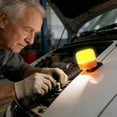 thumbnail image 4 of BotaniNest Functional LED Signal Light With Flashing Function Suitable For Postal Vehicles UTV Vehicles Tractors And Trucks Yellow, 4 of 7