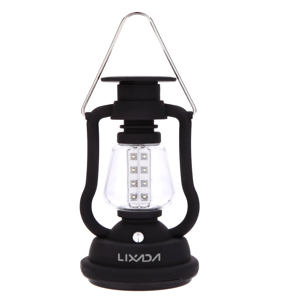 Rechargeable 120 LED Outdoor Camping Tent Light USB Solar Lantern Hiking Lamp