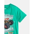 thumbnail image 2 of Monster Jam Toddler Boys Holiday Graphic Crewneck Tee with Short Sleeves, Sizes 12M-5T, 2 of 3