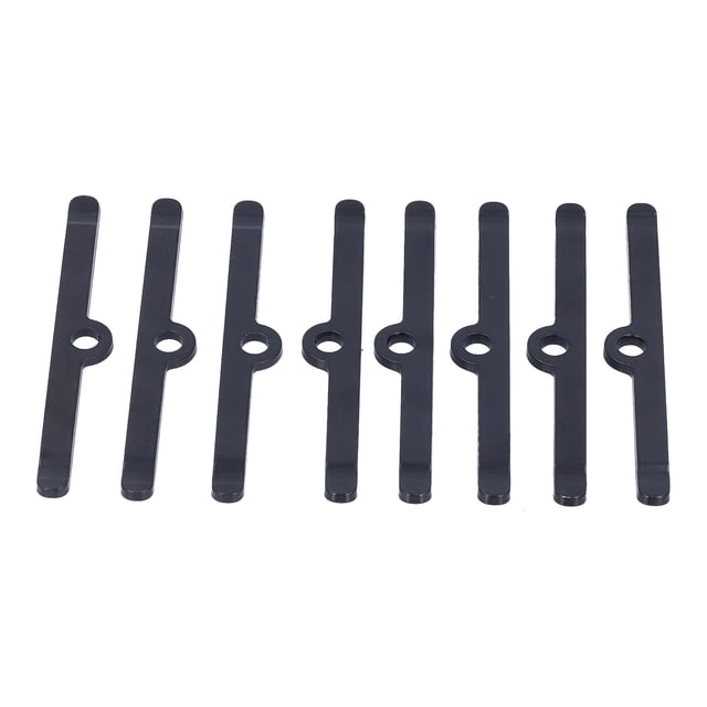 8 barras separadoras de tapa de válvula que sujetan hacia abajo 4‑3/4 pulgadas de repuesto para motores Chevy SBC 283 305 327 350 383 400