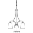 thumbnail image 3 of P400042-009-Progress Lighting-Leap - Chandeliers Light - 3 Light in Modern style - 21 Inches wide by 27.63 Inches high-Brushed Nickel Finish, 3 of 4
