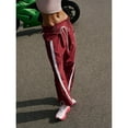 thumbnail image 6 of IDALL Sweatpants Women Wide Leg Pants Woman Womens Casual Pants Loose Fit High Waisted Travel Work Sweatpants With Pockets Baggy Pants High Waisted Pants Orange XL, 6 of 6