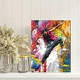 thumbnail image 2 of Abstract Dancer Canvas Print/Wall Art Perfect for Living Room Office Dorm Room and Studio Apartment Decoration., 2 of 8