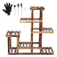 thumbnail image 2 of Plant Stand Wooden Plant Stand Flower Stand Wooden Flower Stand Wooden Plant Shelf Multi Tiers Wooden Plant Stand Balcony Garden Flower Plant Stand Display Shelf Five Layers ANGGREK Otros, 2 of 8