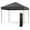 Black, variant on 10x10 Ft Pop-Up Canopy Tent, Portable Instant Shelter with 3 Adjustable Heights, Waterproof Outdoor Sun Shade with Wheeled Bag, Party Tents for Patio, Deck, Garden, Beach, Black
