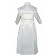 thumbnail image 3 of Baby Boy Infant Toddler Christening Baptism Mary Maria Stole White Gown 0-30M, 3 of 4