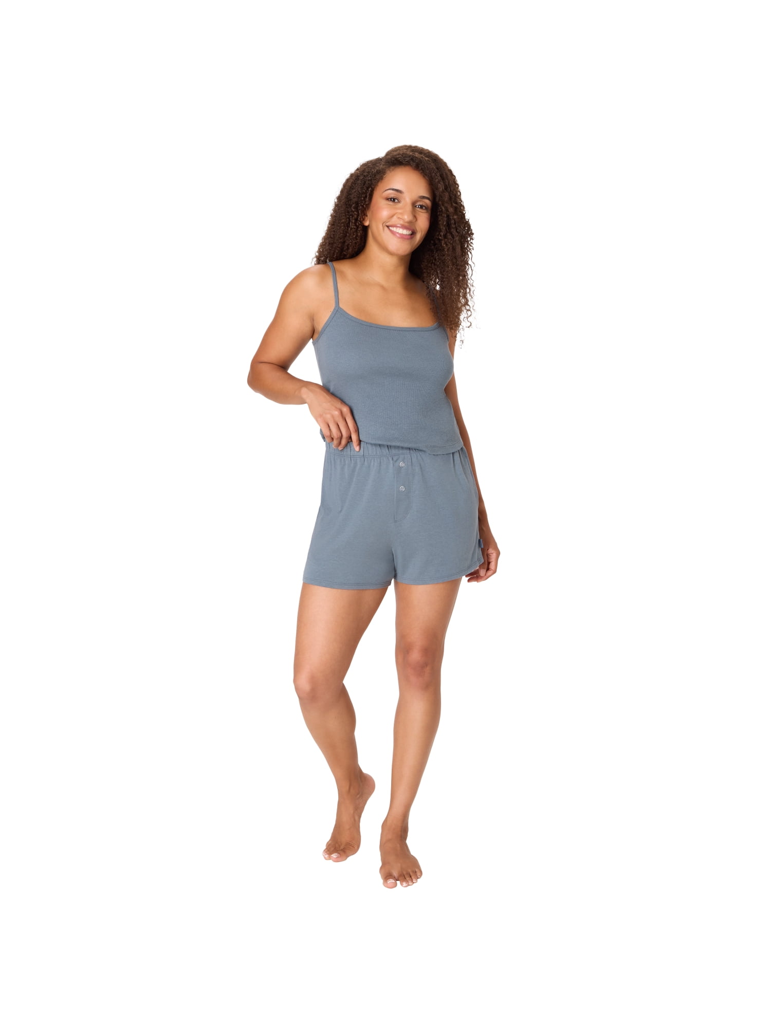 Hanes Originals Women's SuperSoft Comfywear Jersey Sleep Shorts, Sizes S to 2X