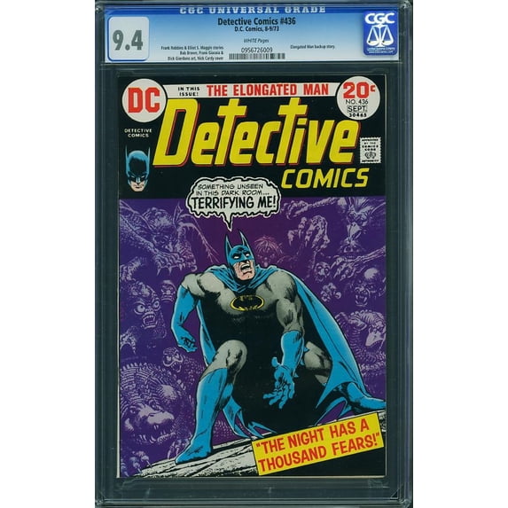 Detective Comics #436 - CGC 9.4 Comic Book