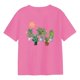 thumbnail image 4 of Camiseta de manga corta para mujer, jersey para mujer, estampado de letras coloridas, ropa de cuello redondo, ropa de calle elegante y suave y SG, 4 of 8