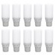 thumbnail image 1 of Lot de 10 silencieux pneumatiques G1/4 po, raccord de tuyau d'échappement, filtre anti-bruit, silencieux PP pour cylindre, 1 of 4