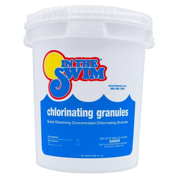 In The Swim Granular Pool Chlorine - Di-Chlor Pool Shock
