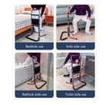 thumbnail image 4 of Bed Assist Rail Handle, 4 Padded Handles Bedside Safety Rail  for Elderly for Bathtub, 4 of 7