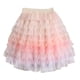 thumbnail image 4 of Falda para niña de talla mediana a grande, versátil y de malla abullonada., 4 of 8