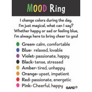 Mood Ring With Sentiment Card