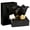 Black, variant on 5-in-1 White Luxury Gift Box with Lid and Ribbon 9 x 7 x 3'' Mother's Day Gift Box with Light String and Greeting Card Tissue Paper for Father's Day Wedding Birthday Party Present Supplies