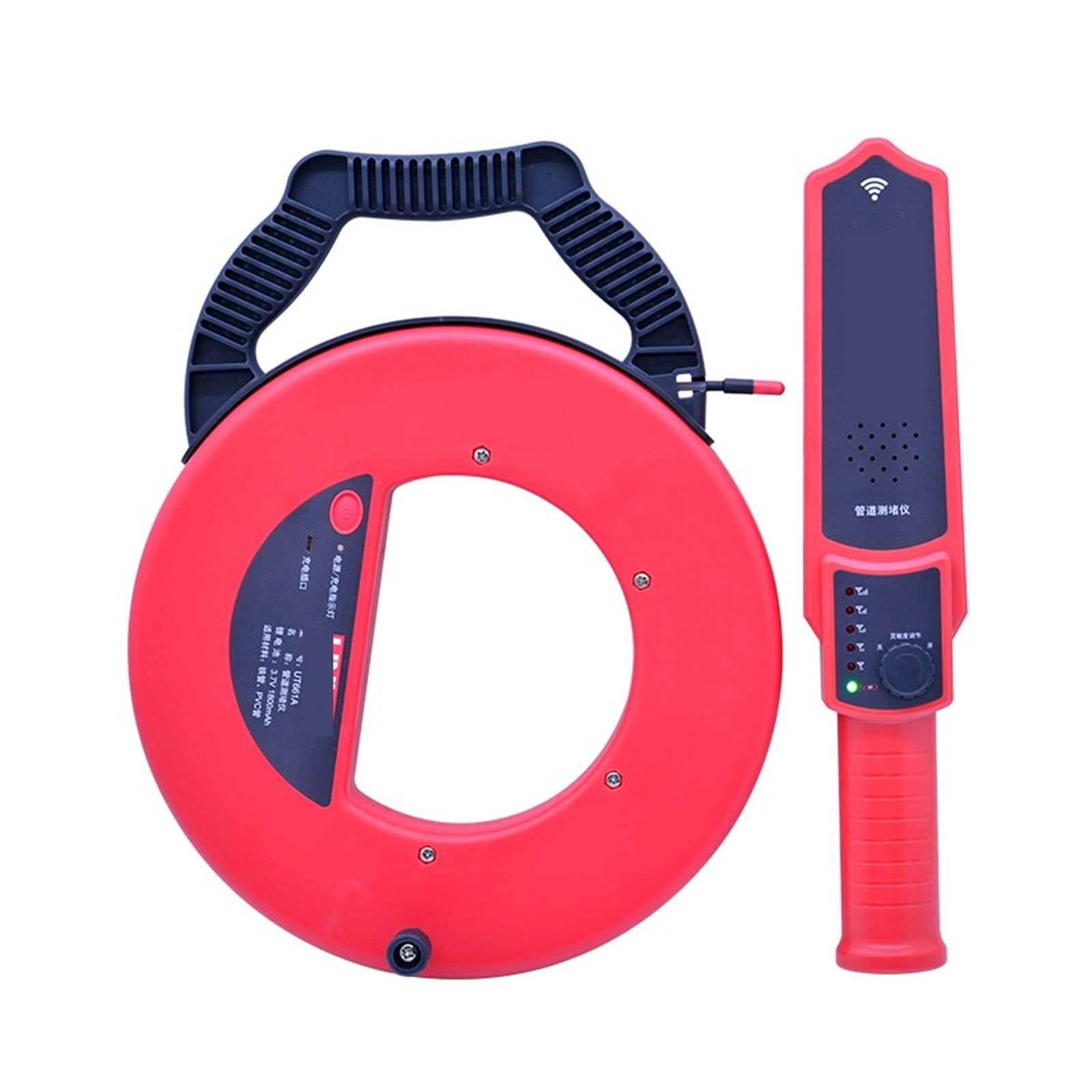 Wall PVC Iron Pipe Blockage Detector Diagnostic-tool Scanner Pipeline Blocking Clogging Plumbers Instrument ,Accurate and Quick - 661A_0